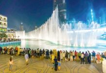 Dubaýyň täsin suw çüwdürimleri