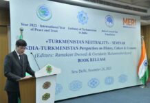 Hindistanda Türkmenistanyň hemişelik bitaraplygynyň 30 ýyllygy mynasybetli seminar geçirildi