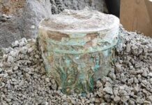 Pompeide müsür wazasy tapyldy