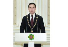 The President of Turkmenistan was awarded the highest state award of the Republic of Uzbekistan, the “Oliý Darajali Dustlik” Order