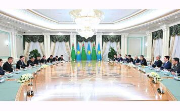Президенты Туркменистана и Казахстана обсудили дальнейшее развитие партнерства