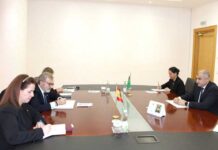 Встреча с Послом Королевства Испании в Туркменистане