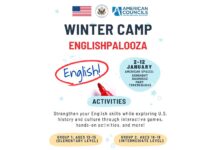 Winter Camp Announcement: EnglishPalooza!