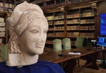 Italiýada seýrek duş gelýän 2500 ýyllyk grek heýkeli tapyldy