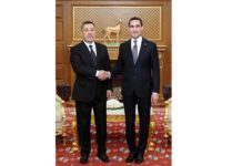 Türkmenistanyň Prezidenti Gyrgyz Respublikasynyň Prezidenti bilen duşuşdy