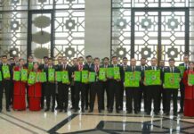 Halkara ders bäsleşikleriniň ýeňijileri we olary taýýarlan mugallymlar sylaglandy