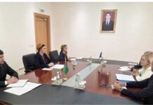В МИД Туркменистана состоялась встреча с Представителем ВОЗ при Европейском Союзе