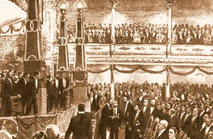 Nobel baýraklary ilkinji gezek gowşurylýar