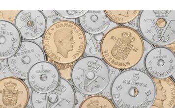 Дания представила новые монеты с изображением короля Фредерика
