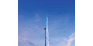 Beýikligi 1 kilometre ýeter