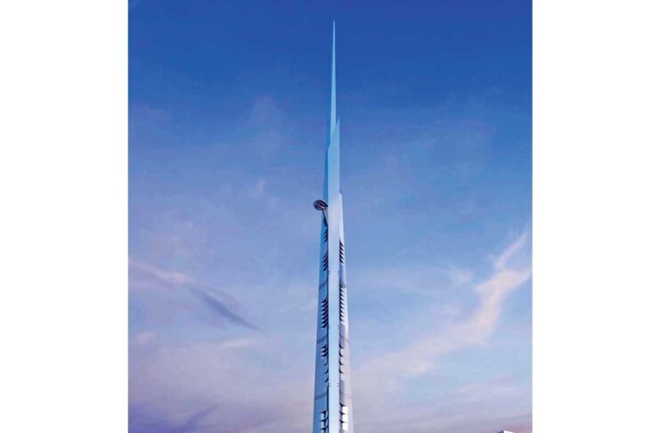 Beýikligi 1 kilometre ýeter