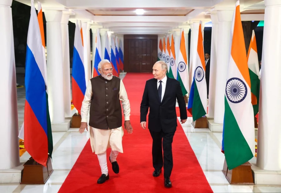 putin modi india russia