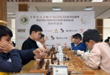 Decided National Chess Champions for Ages 8 to 18
