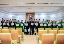Schoolchildren from Ashgabat and Arkadag tested their English skills at a competition