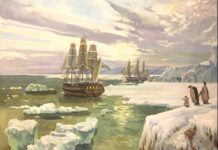 Antarktida adam aýagynyň basmagy