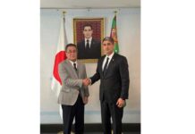 Türkmenistanyň Ýaponiýadaky Ilçisi Tokio şäherinde Ýapon-türkmen ykdysady hyzmatdaşlyk komitetiniň başlygy bilen duşuşdy