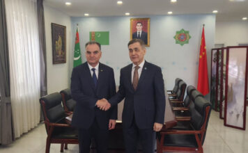 Встреча Посла Туркменистана в КНР с Генеральным секретарём Шанхайской Организации Сотрудничества