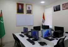 Aşgabatdaky ýokary okuw mekdebinde Hindi dili okuw otagy açyldy