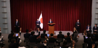 Ýaponiýada möhletinden öň saýlaw geçiriler