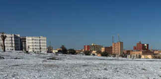 25 ýyldan soňra gar ýagdy