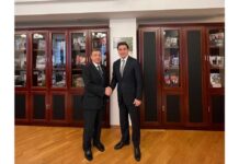 Türkmen-azerbaýjan hyzmatdaşlygyny pugtalandyrmagyň meseleleri ara alnyp maslahatlaşyldy