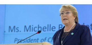 Çiliniň öňki Prezidenti Baçelet BMG-niň Baş sekretarlygyna hödürlendi