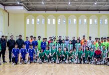 The Children’s Football Festival was held at the Dovletliler Palace