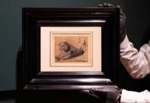 Rembrandtyň «Dynç alýan ýaş ýolbarsy» 17,9 million dollara satyldy