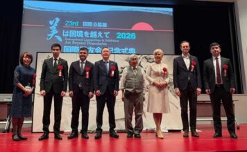 Отмечены работы юных художников Туркменистана на международной выставке в Токио