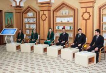 В Балканабате состоялось торжество в честь 2026 году