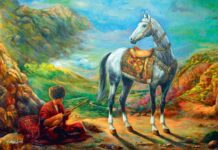 Türkmen edebiýatynda behişdi bedewleriň waspy