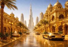 Dubaýda dünýäniň ilkinji “altyn köçesi” gurlar