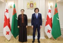 Türkmenistanyň Mejlisiniň Başlygynyň Gruziýanyň Premýer-ministri bilen duşuşdy