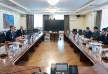 Hazarüsti ugrunyň mümkinçilikleri ara alnyp maslahatlaşyldy