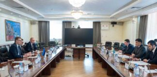 Hazarüsti ugrunyň mümkinçilikleri ara alnyp maslahatlaşyldy