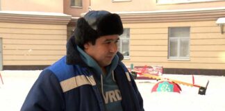 Gahryman süpürijä “Batyrlyk” medaly berildi