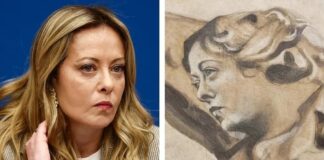 Melonä meňzeýän freska öňki durkuna getiriler