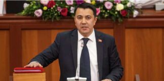 Marlen Mamataliýew Gyrgyzystanyň Parlamentiniň başlyklygyna saýlandy