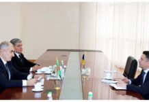В МИД Туркменистана состоялась встреча с Послом Румынии