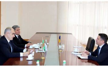 В МИД Туркменистана состоялась встреча с Послом Румынии