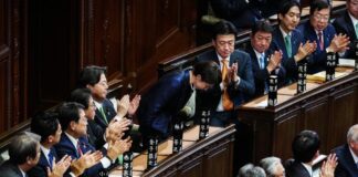 Takaiti Ýaponiýanyň Premýer-ministrligine täzeden saýlandy