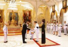 Türkmenistanyň Adatdan daşary we Doly ygtyýarly Ilçisi Tailandyň Patyşasyna ynanç hatlaryny gowşurdy