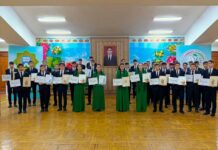 Mekdep okuwçylary taýýarlyklaryň ýokary netijesini görkezdi