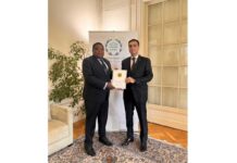 Türkmenistanyň BMG-niň Ženewadaky edarasynyň ýanyndaky Hemişelik wekiliniň Parlamentara Bileleşiginiň Baş sekretary bilen duşuşygy