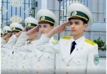 Türkmenistanyň Goranmak ministrliginiň Ýöriteleşdirilen harby-deňiz mekdebine okuwa kabul etmegiň TERTIBI