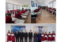 The provincial competition on the lesson of “Digital economy” held at the Mary province financial and economic secondary vocational school