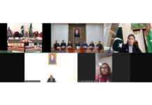 Türkmenistan bilen Pakistan Yslam Respublikasynyň zenan parlamentarileriniň arasynda duşuşyk geçirildi