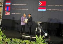 Туркменская федерация бадминтона вошла в число лауреатов в Азии