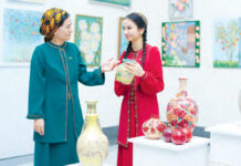 «Sungat äleminiň bahary» atly sergisi açyldy