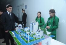 Mekdep okuwçylarynyň arasynda geçirilýän taslama bäsleşiginiň jemleýji tapgyry